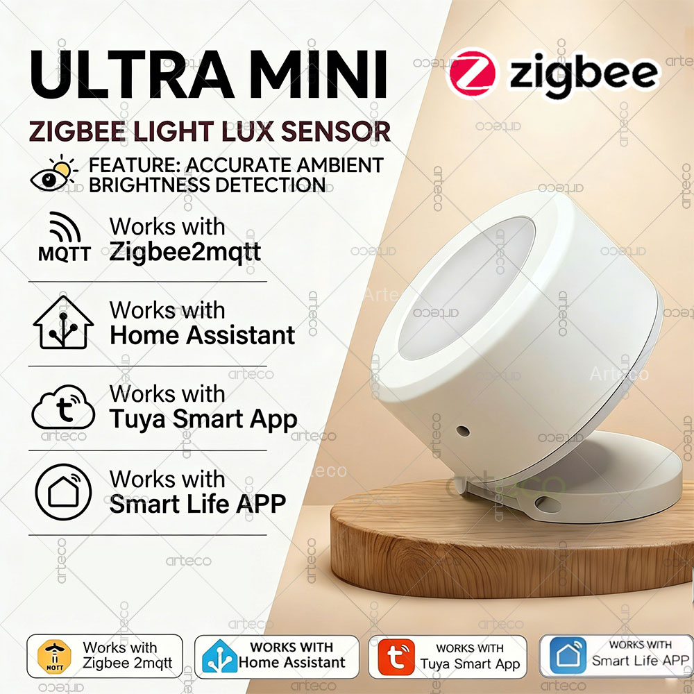 Home Automation Ideas - Ultra Mini Zigbee Lichtsensor verlichtingssterkte Detector