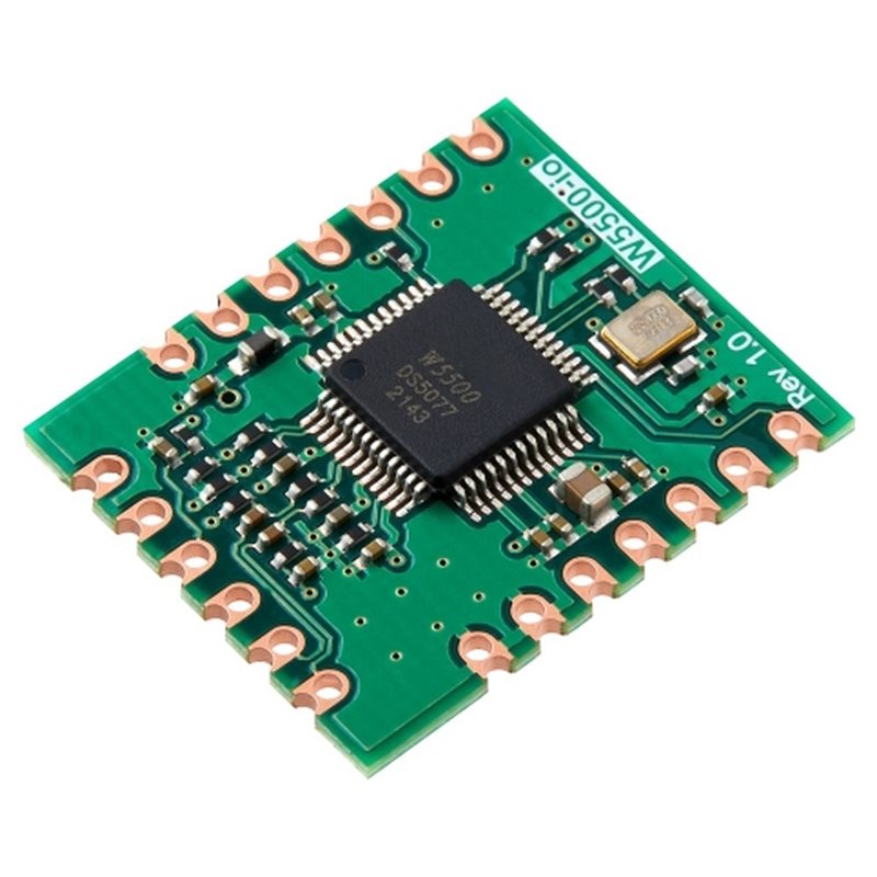 Ethernet Module W5500 - M11K-W5500-Io Ethernet-module SPI naar Ethernet-module Compact