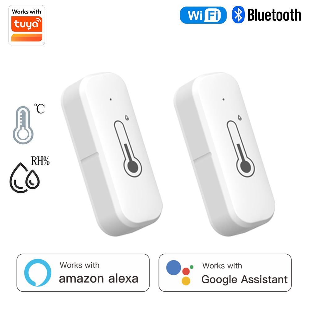 Home Automation Tutorial - Tuya Temperatuur- en vochtigheidssensor Wi-Fi Bluetooth