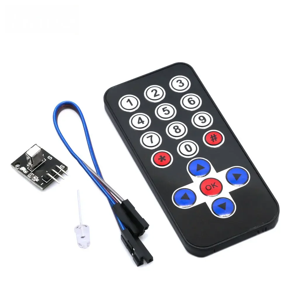 Home Automation Tutorial - Slimme IR-afstandsbedieningssensormodule (HX1838) - Draadloze infraroodontvangerkit