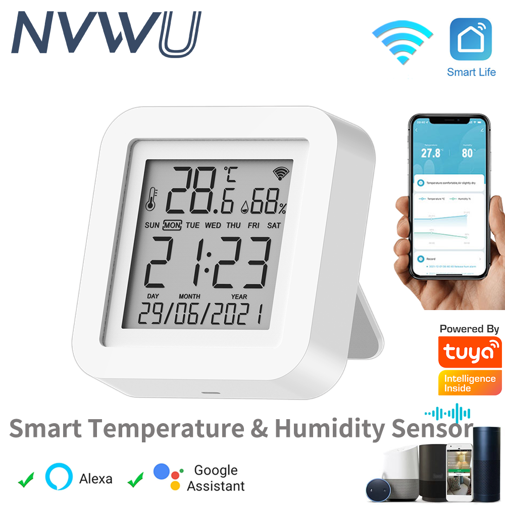 Home Automation Ideas - Tuya WIFI temperatuur- en vochtigheidssensor voor
