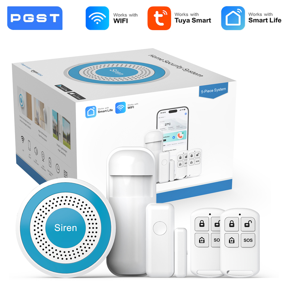 PGST WiFi Smart Life Alarm Bev - Home Automation Tutorial recensie en prijs
