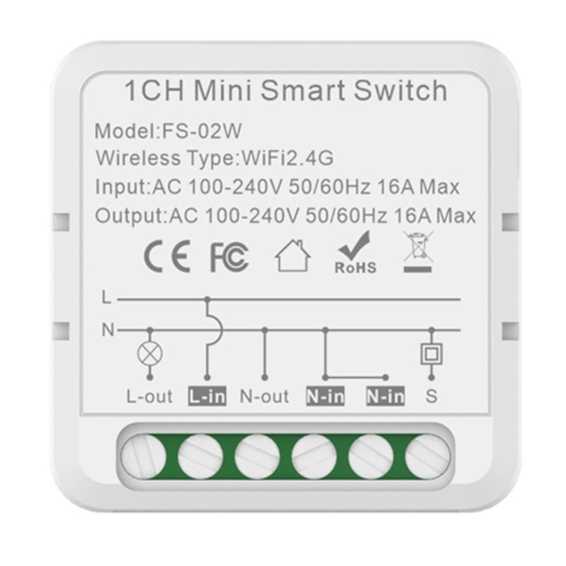 ABJI-Tuya Smart Wifi-schakelaa - Home Automation Diy Projects recensie en prijs
