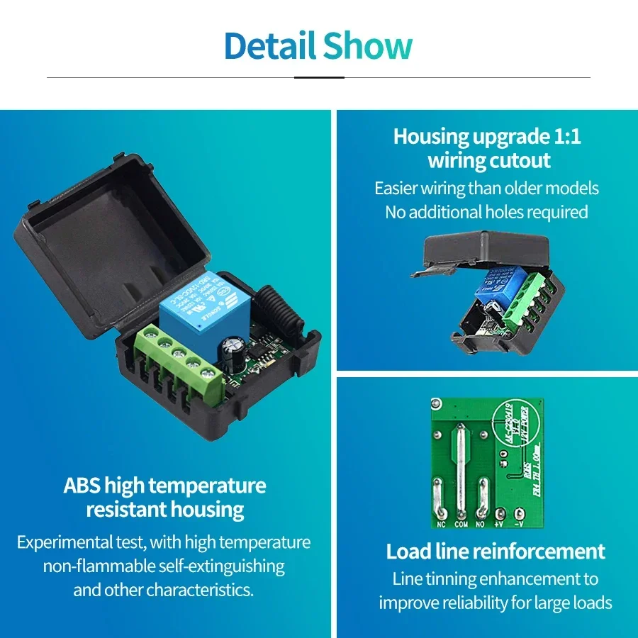 RF433MHz Draadloze Schakelaar  - 433Mhz Receiver Module recensie en prijs