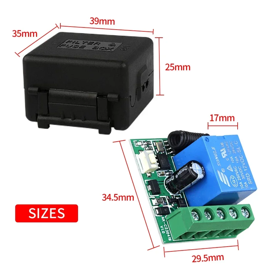 RF433MHz Draadloze Schakelaar  - 433Mhz Receiver Module recensie en prijs