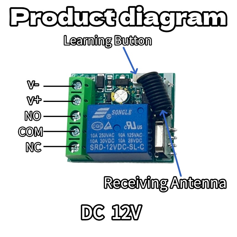 433 MHz Universele Draadloze A - 433Mhz Receiver Module recensie en prijs