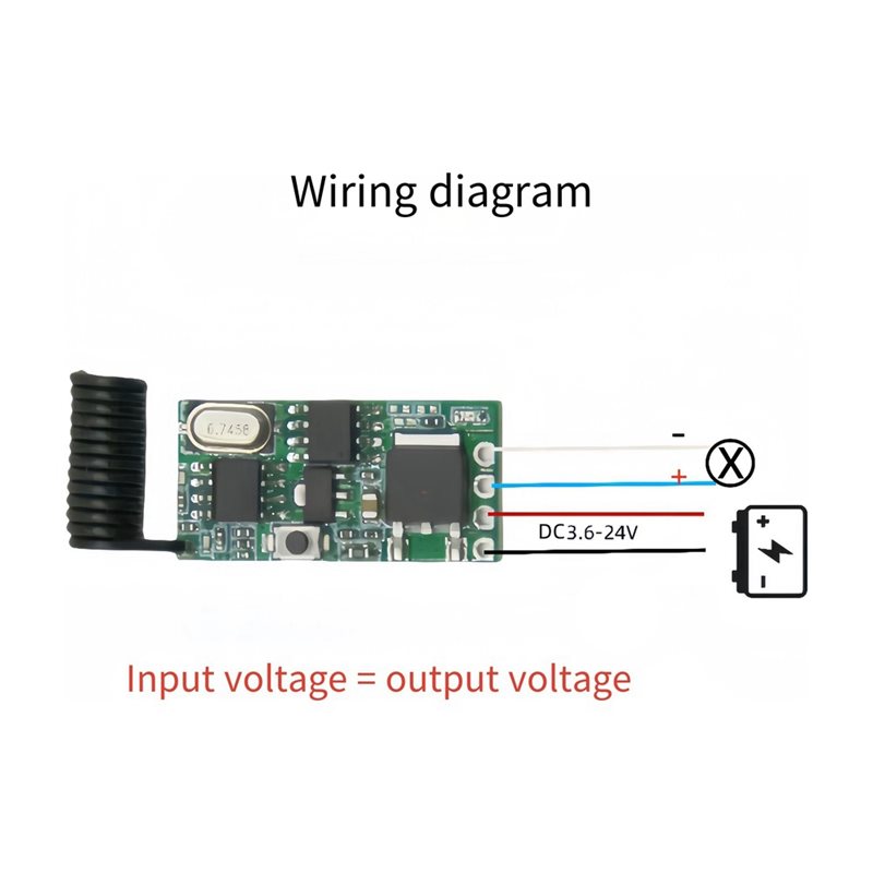 Y45A-Voor RF-schakelcontroller - 433Mhz Receiver Module recensie en prijs
