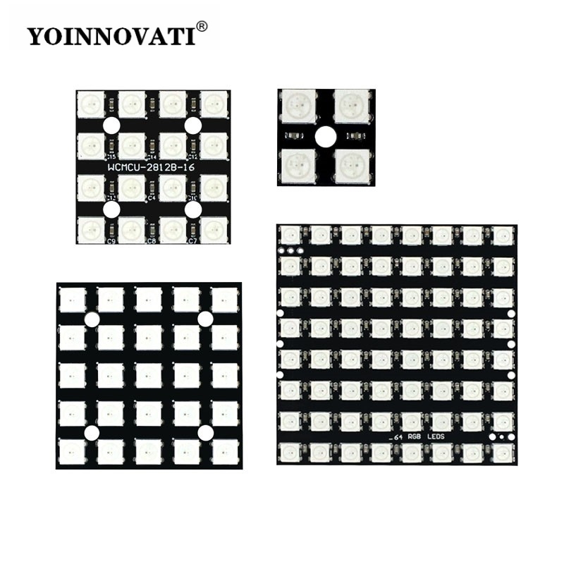WS2812 LED 5050 RGB 8x8 LED-ma - Rgb Led Matrix 8X8 recensie en prijs