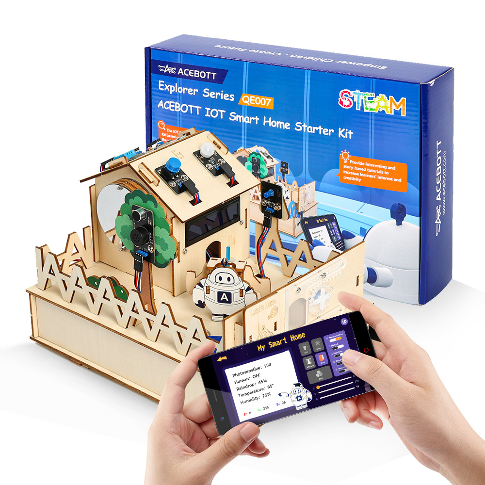 Acebott Diy Smart Home Kit Voo - Home Automation Tutorial recensie en prijs